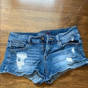 SpecialX Jean shorts. Size S